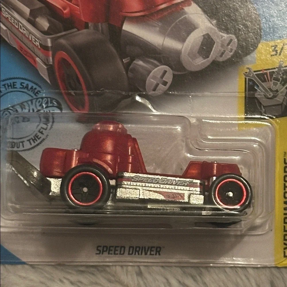 Hot Wheels Speed Driver Red Experimotors 3/10 77/250 New for 2020 Diecast Car